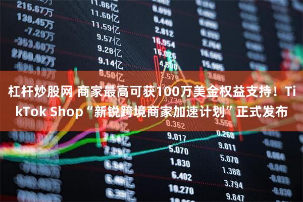 杠杆炒股网 商家最高可获100万美金权益支持！TikTok Shop“新锐跨境商家加速计划”正式发布